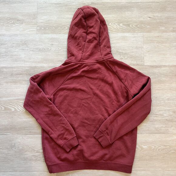 Nike Sweatshirt Hoodie Red Women's-Size S - Picture 2 of 6